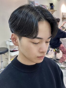 ローウェ オム 立川(LOUWE HOMME) 髪質改善/メンズセンターパート/立川