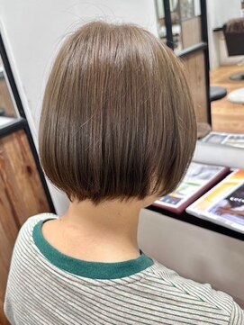 アパートメントヘアー 佐賀/ショート/髪質改善カラー/ボブ/30代40代50代