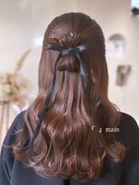 メイン(『 』main) カチモリヘア×ハーフアップ