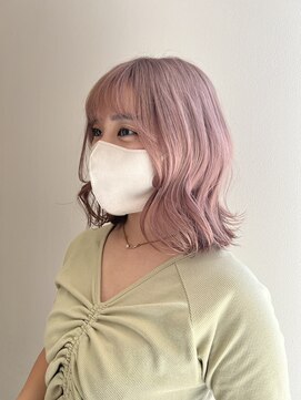 シャルムバイケンジ(Charm.by KENJE) ブリーチ/ブリーチカラー/ピンクカラー/ダブルカラー/銀座