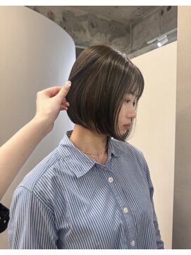 ラーム 松江学園店(rame) 丸みボブ