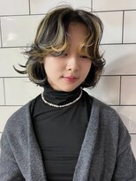 エクーエルム 心斎橋(ECOO yelm)&nbsp;ブリーチ/透明感カラー/デザインカラー