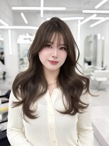 アマトウキョウスマートサロン(AMA TOKYO×Smart Salon)&nbsp;韓国スタイル/ナチュラルくびれヘア_くびれ巻き_レイヤーカット