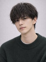 ハレ メンズサロン たまプラーザ(Hale)&nbsp;Hale波巻きツイストスパイラルパーマセンターパートたまプラーザ