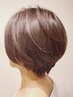 【人気No.2】カット＋カラー￥13,200→[目黒/ヘナ/白髪染め/ショート/ボブ]