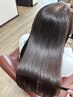 艶髪 髪質改善ストレート&似合わせカット&ライトトリートメント付き
