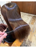 セットアップ 岡山北長瀬店(SET-UP) 髪質改善 美髪 艶髪 トリートメント 縮毛矯正 ストレート