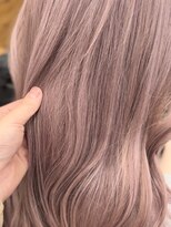 ロックス バイ マグ 松本(rocks BY MAG)&nbsp;10代20代ブルベブリーチ2回ベースカラー透明感ピンクグレージュ