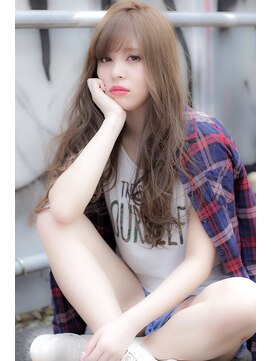 エイト ヘアサロン 渋谷本店(EIGHT) 【EIGHT渋谷】外国人風ラフカールロング