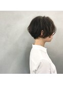 #刈り上げマッシュショート