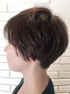 イデー ヘアサロン(idee Hair Salon) 大人ショートstyle 刈り上げ*
