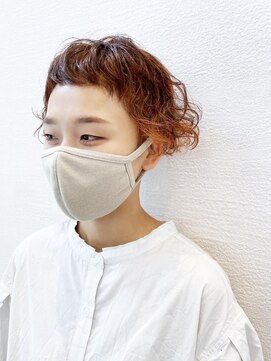 クロリ 淡路店(Chlori) 大人かわいいショートボブ20.30代人気インナーカラー★クセ毛