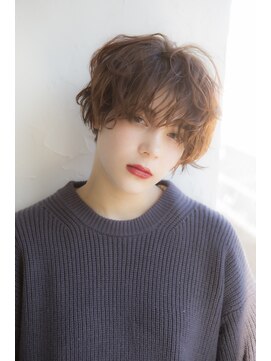 ミエルヘアーエスト 新宿店(mielhair est) 【MIEL】☆ふわっとナチュラルなショートボブ☆　【新宿】