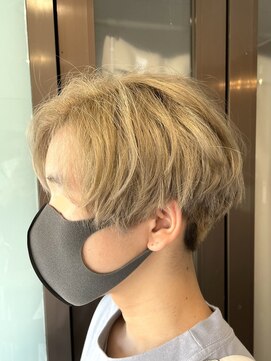 ヘアーサロンヴォイス 大野城店(Hair Salon Voice) マッシュ、ミルクティベージュ