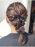 あみおろしヘアセット
