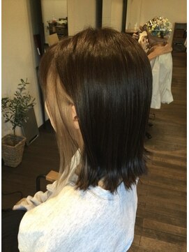 ヘア デザイン ルーシュ(HAIR DESIGN ruche) イヤリングカラー