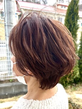 アース 富谷店(HAIR & MAKE EARTH) 骨格補正ショート