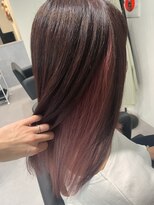 ガーベラ(gerbera)&nbsp;インナーカラー/ペールpinkロング