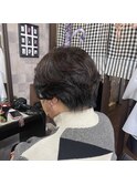 手ぐしで出来るショートカット