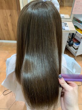 アズールサン 草加西口店(azule-sun) 髪質改善カラー　アディクシーカラー　エメラルド