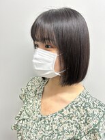 フォンド 津田沼(fond.)&nbsp;前髪/マチルダボブ/ピンクベージュ/インナーグレージュ/津田沼駅