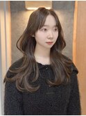 韓国ヘア　レイヤーカット