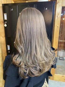 アフターニュース 新潟(afternews) ミルクティーベージュ/ダブルカラー/ケアブリーチ/髪質改善/駅南