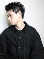 バース(BIRTH)&nbsp;天神【BIRTH】20代30代アッシュブラック×スパイキーショート