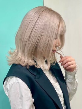 マティーナ ヘアー 池袋(Matina hair) 【ホワイトベージュ】20代30代40代50代