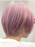 short×lavender pink [新宿駅/美髪/ピンクブラウン]