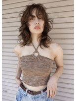 ディープシー(Deep Sea)&nbsp;けだるレイヤー/レイヤーカット/ブラウンカラー