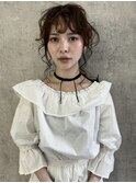 崩しヘアアレンジ