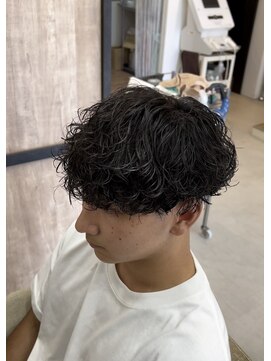 メンズギフト(men's GIFT) スペインカール刈り上げメンズマッシュ