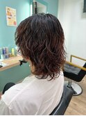 縦落ちスパイラルパーマ
