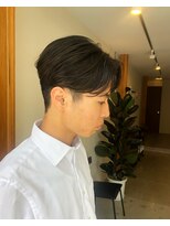 サイン(sain.) メンズ　ツーブロック　バーム仕上げ