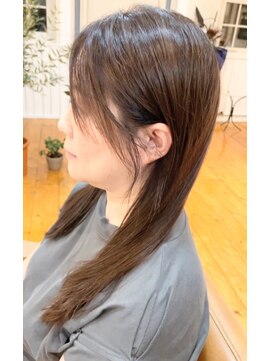 テラス(Terasu) 函館/グレージュ/透明感/つや髪/ブリーチなし