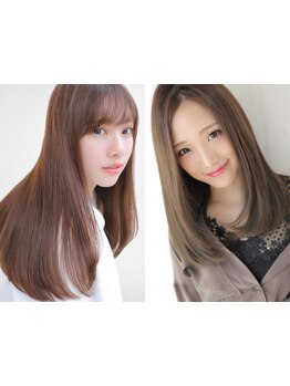 髪が素直になる…シルクの様に柔らかな極上ストレート!理想のフォルムへ!