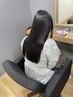 sleek式髪質改善＋カット＋トリートメント　￥18500