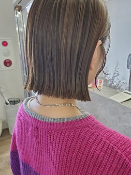 ヘアーグロウニコ(hair grow nico...) ぷつっとボブ ※髪質改善※ハイライト※白髪ぼかし