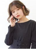 【湯田】ミルクティーベージュボブ