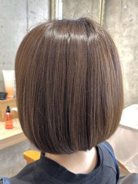 アヤラグランスパ 船橋店(AyaLA GRAN SPA) 【福田隆晃】丸みボブ/髪質改善/グレージュ
