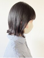 モリオフロムロンドン 松戸店(Morio from London)&nbsp;【morio松戸　アイダ】切りっぱなしボブ黒髪ボブぱつっとボブ