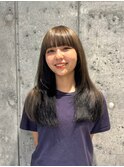 ミルクティーブラウン×ブラック