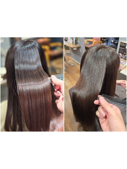 【円山/西18丁目】*毛先まで潤うツヤ髪へ*　しなやかで艶のある圧倒的な仕上がり。《髪質改善サロン》