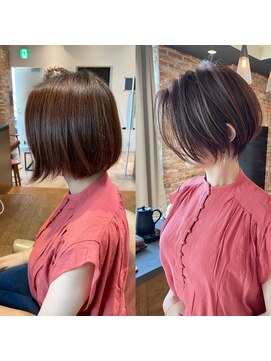 バンプ ギンザ(BUMP GINZA) 30代40代50代ショート白髪ぼかし白髪染め髪質改善ハイライト井