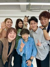 経験豊富なスタイリスト多数