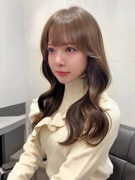 ユーフォリア 新宿店(Euphoria) 【Euphoria SHOKI】ブリーチ無しカラーマロンベージュ