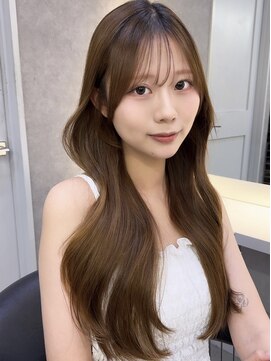 ロンドアヴァントゥス 池袋(Lond aventus) 韓国レイヤー/韓国風/ボブ/髪質改善/黒髪/ブリーチなし〔池袋〕