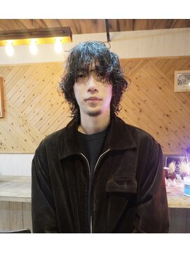 ロム 札幌大通(LOM) 【札幌】メンズウルフパーマ