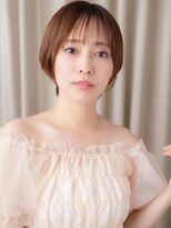 カバーヘア ブリス 戸田公園西口店(COVER HAIR bliss)&nbsp;12トーンブリーチなし小顔丸みベリーショート30代40代X戸田公園